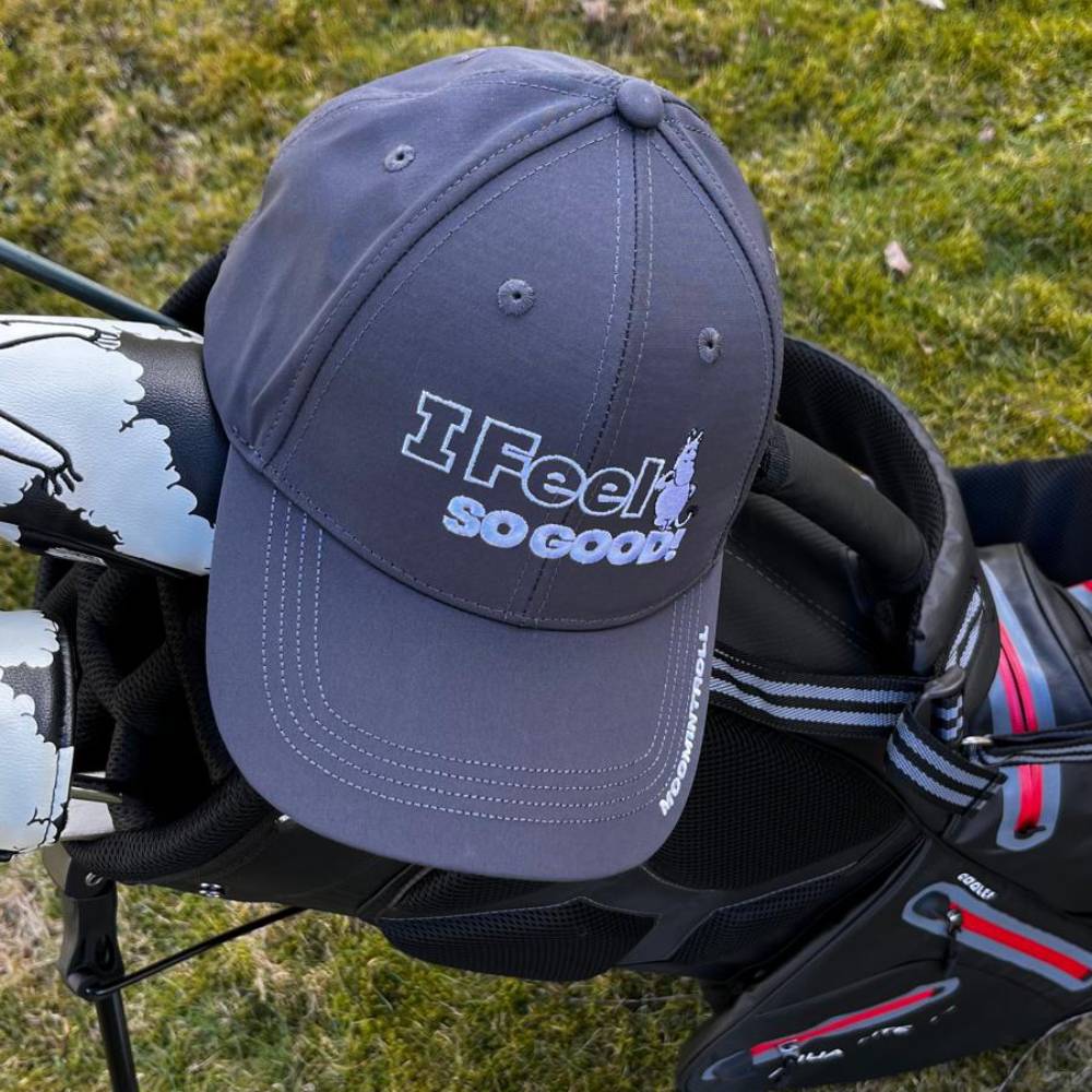 Moomintroll Golf Cap Grey - The Official Moomin Shop