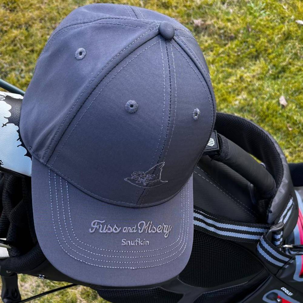 Snufkin Golf Cap Grey - The Official Moomin Shop