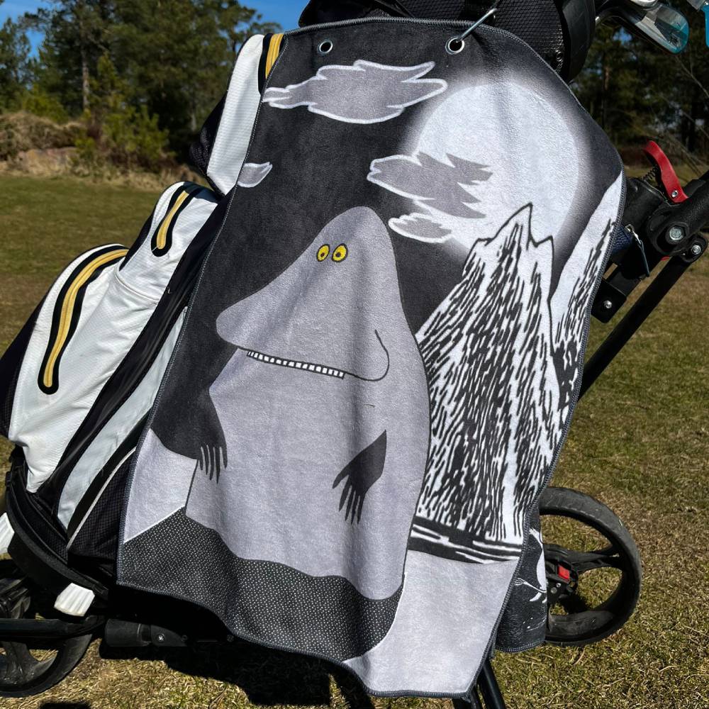 The Groke Golf Towel - The Official Moomin Shop