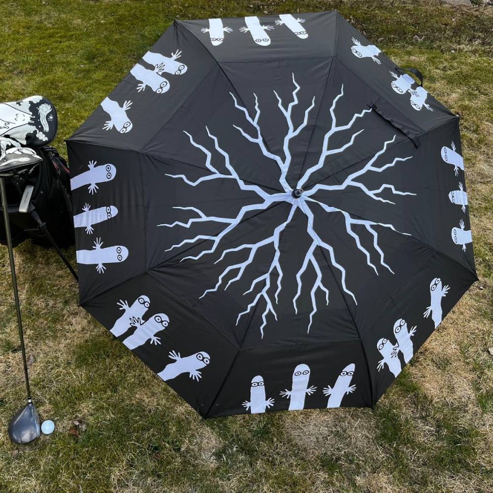 Hattifatteners Golf Umbrella - The Official Moomin Shop