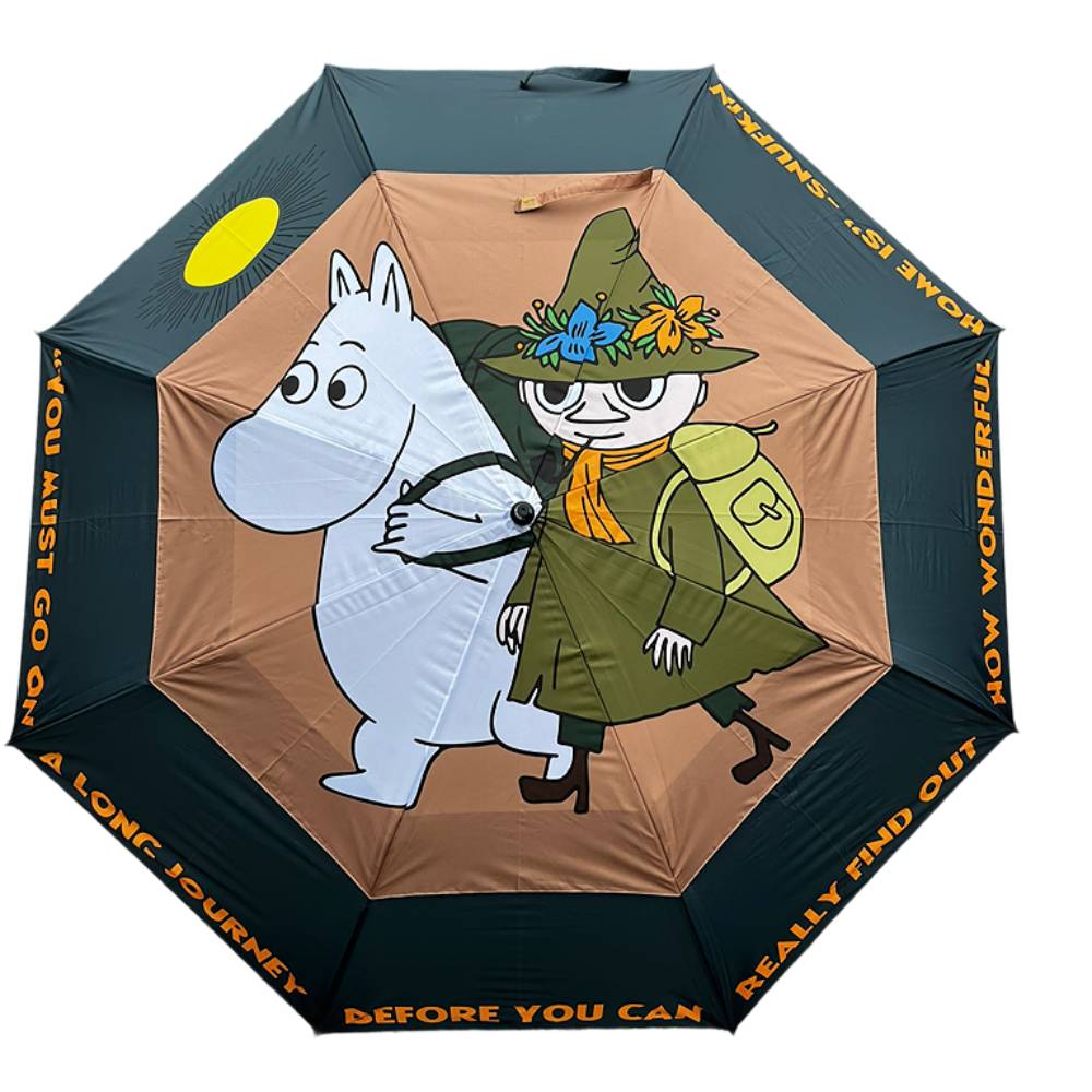 Moomintroll & Snufkin Golf Umbrella - The Official Moomin Shop