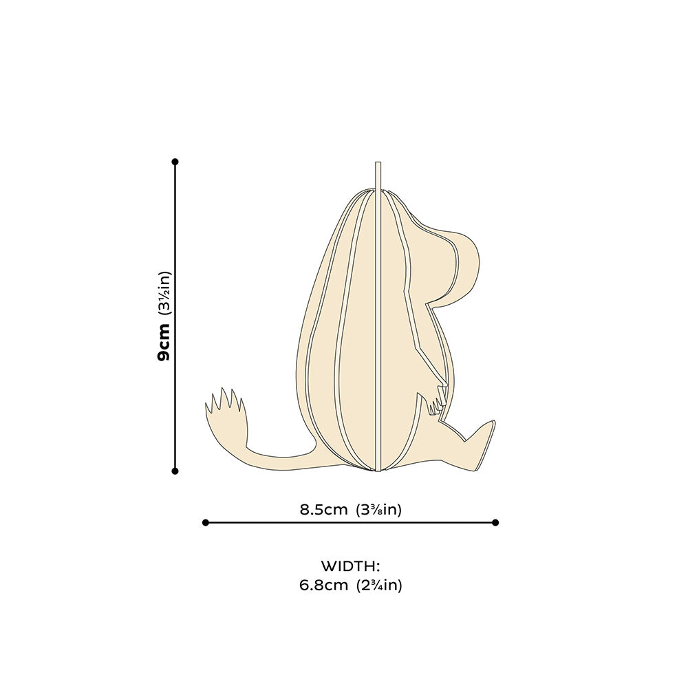 Moomintroll Figurine 9cm - The Official Moomin Shop