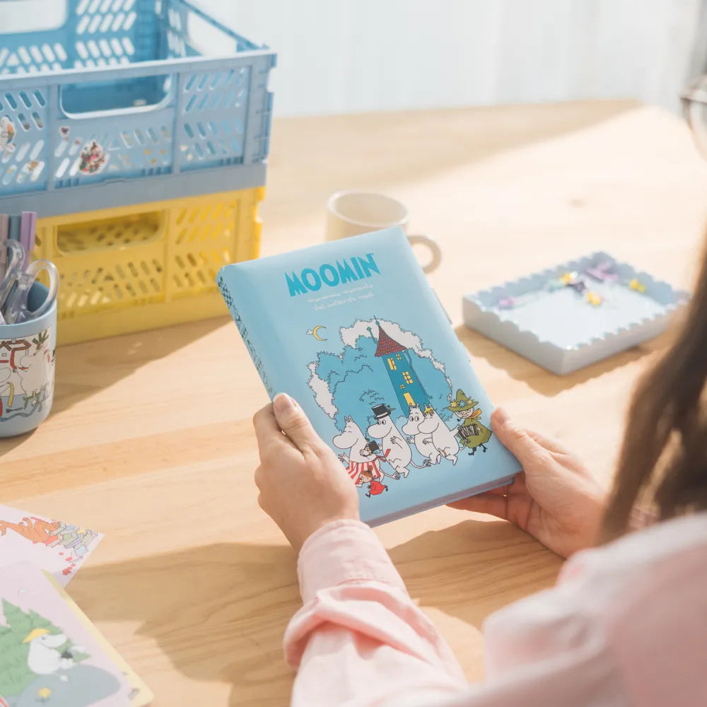 Moomin Notebook & Pen Blue - The Official Moomin Shop