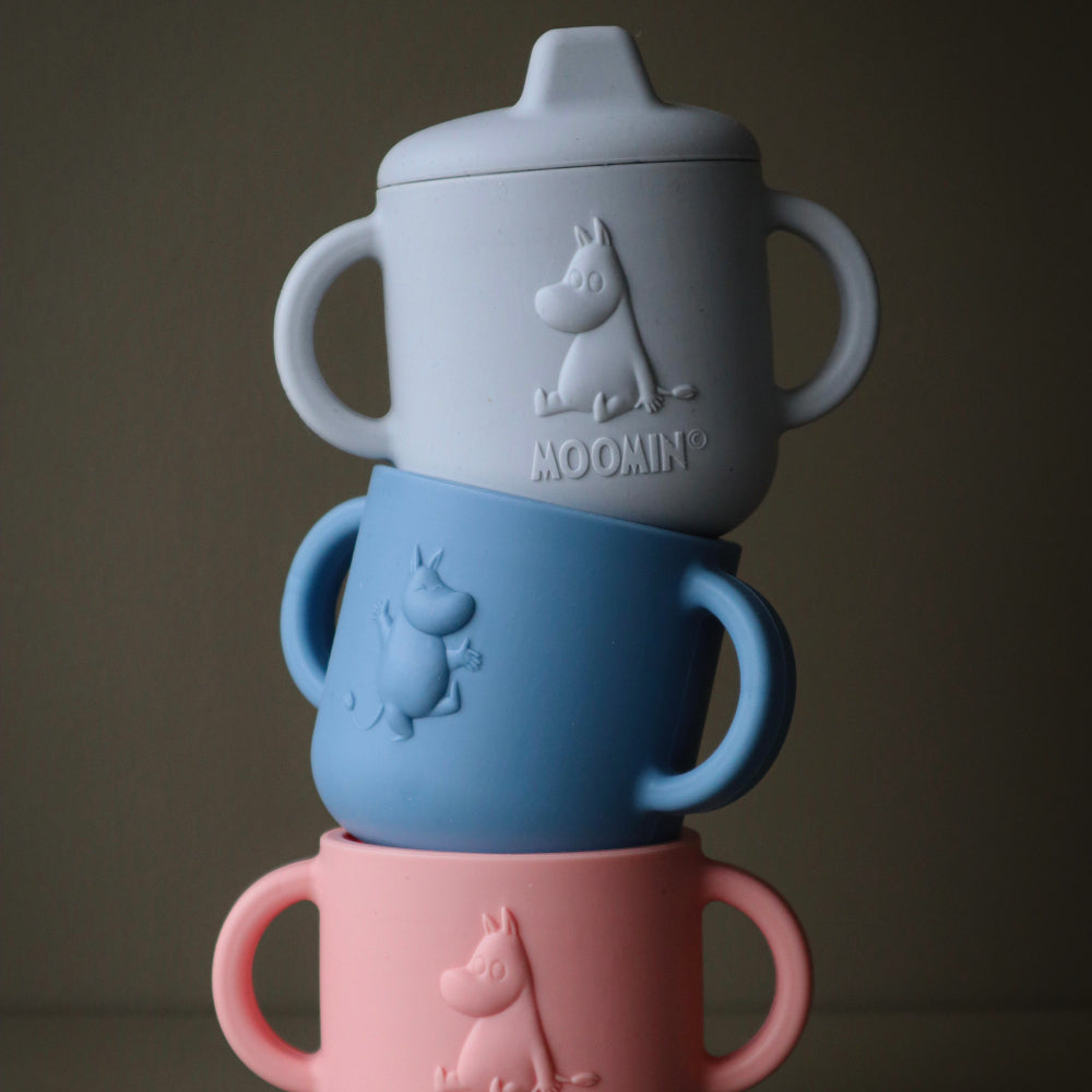 Moominpappa Silicone Cup Grey – Rätt Start - The Official Moomin Shop