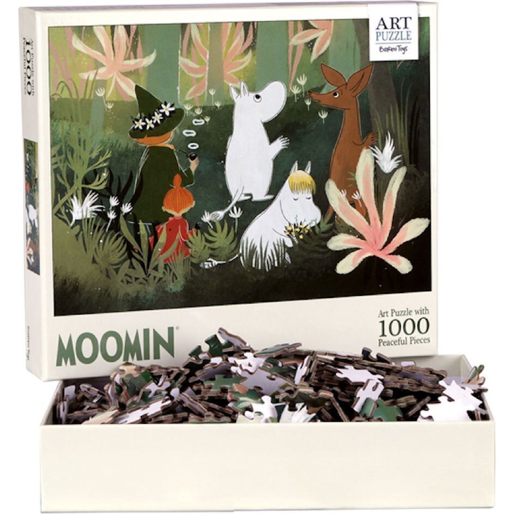 その他 moomin Moomin Enchanted Forest Art Puzzle 1000pcs - The Official