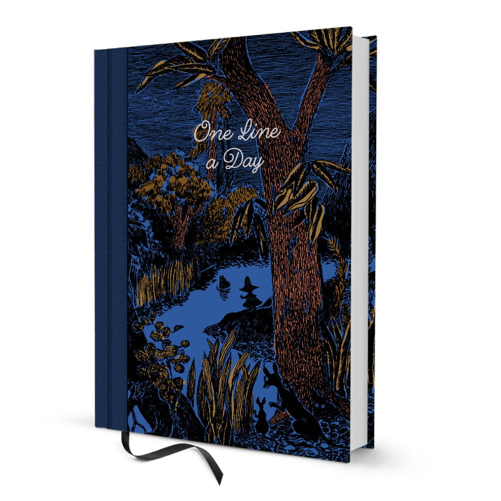 Moomin Evening Swim 5-Year Journal - The Official Moomin Shop