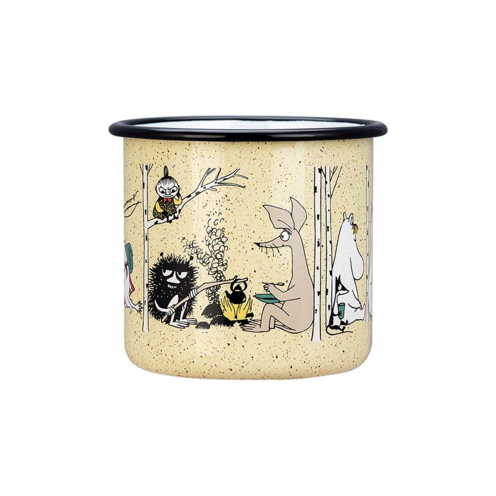 Moomin Campers Mug 8dl Yellow - The Official Moomin Shop