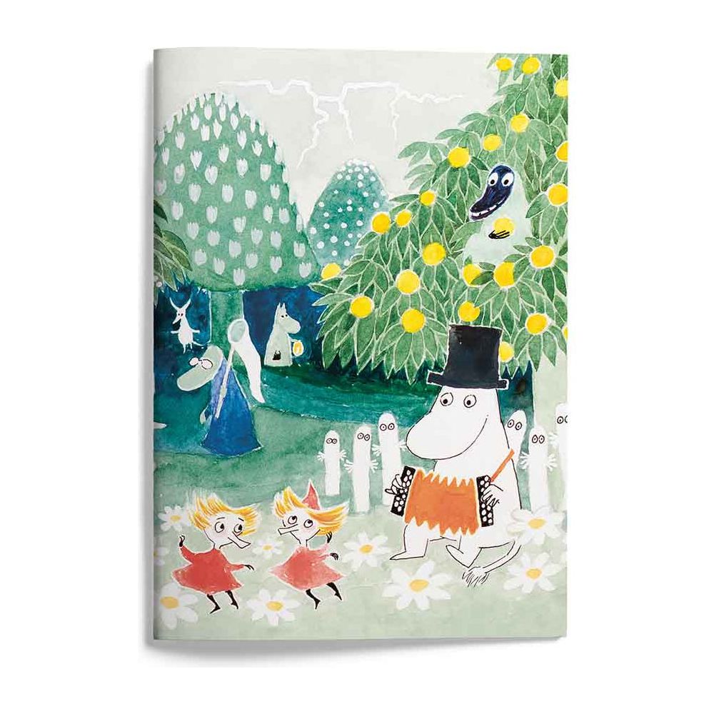 Finn Family Moomintroll Soft Cover Notebook - Putinki - The Official Moomin Shop