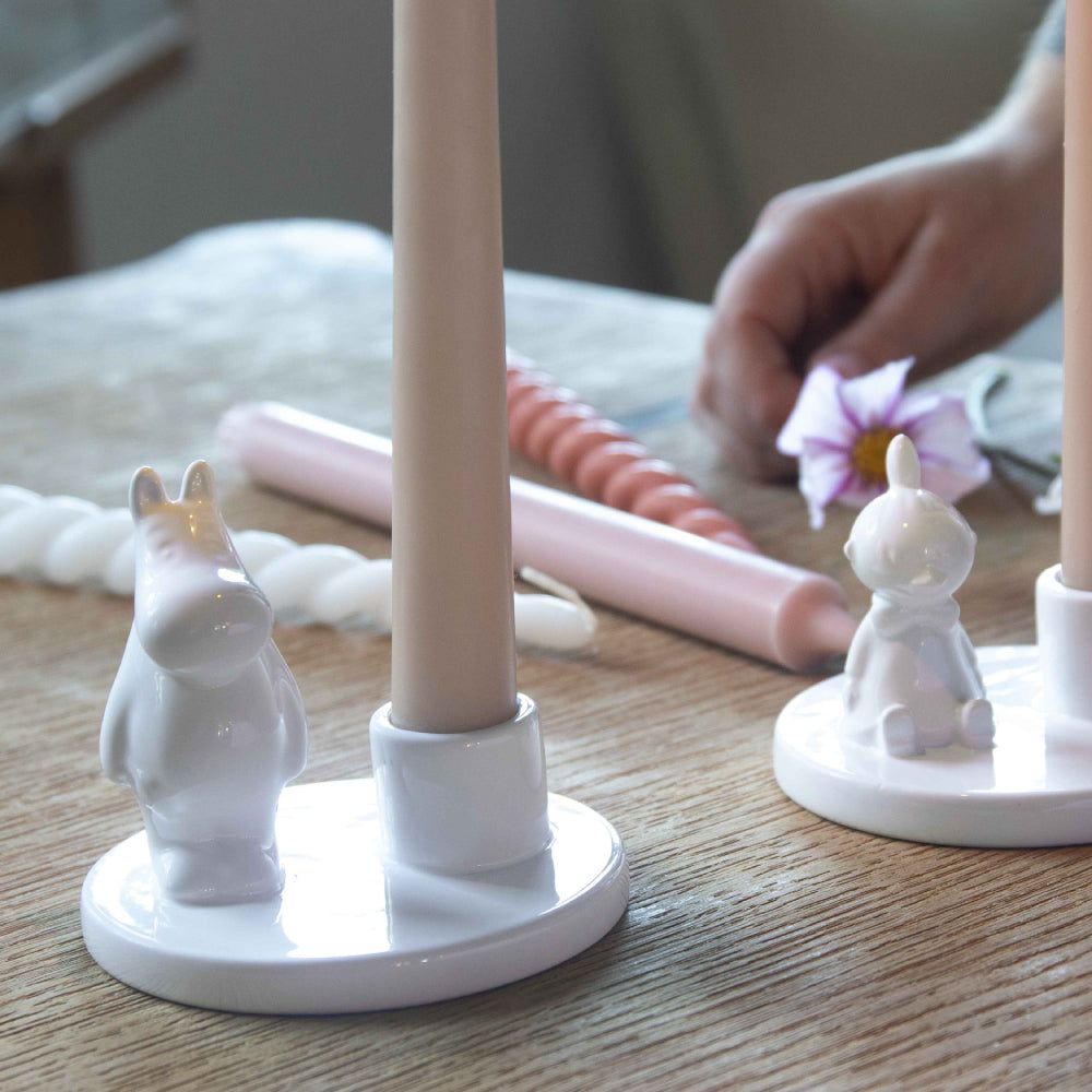 Moomintroll Ceramic Candle Holder - Pluto Design - The Official Moomin Shop