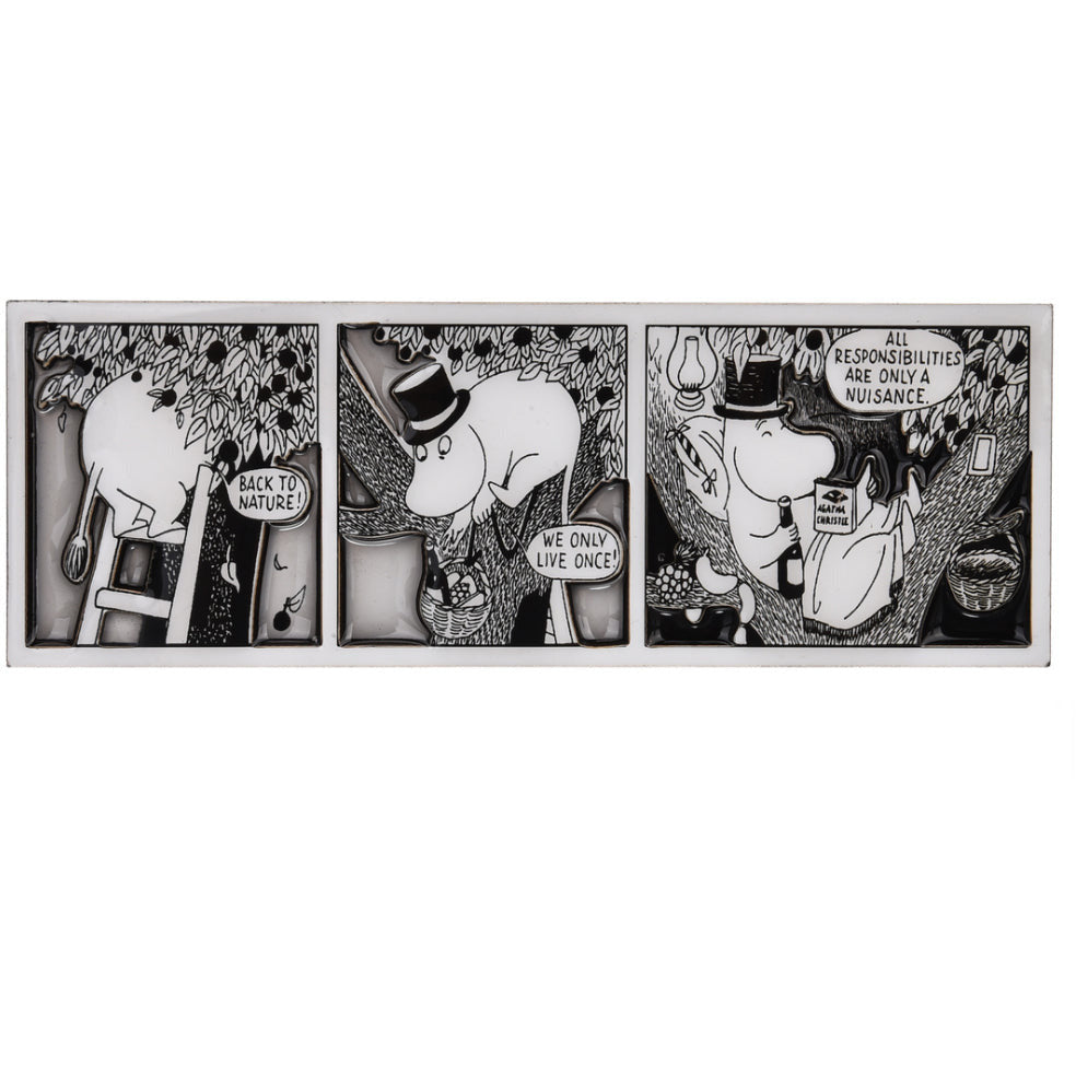 Moominpappa Magnet Comic Strip - Nordicbuddies - The Official Moomin Shop