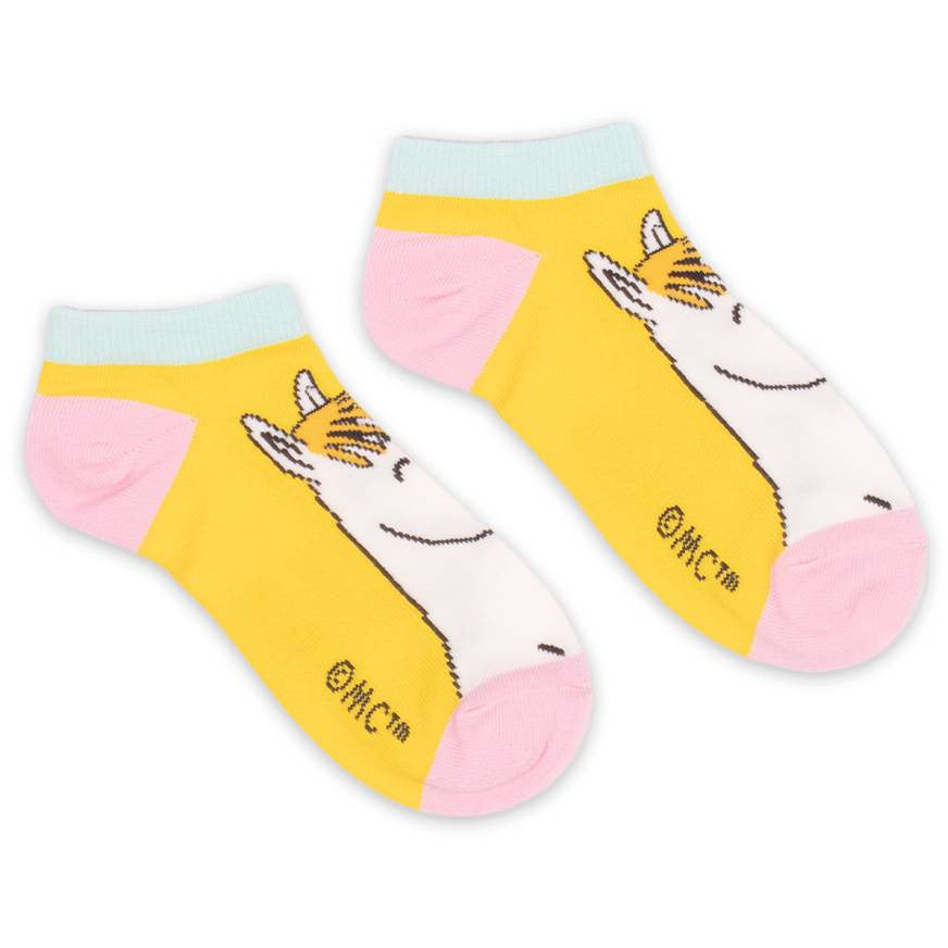 Snorkmaiden Ankle Socks Yellow 36-42 - Nordicbuddies - The Official Moomin Shop