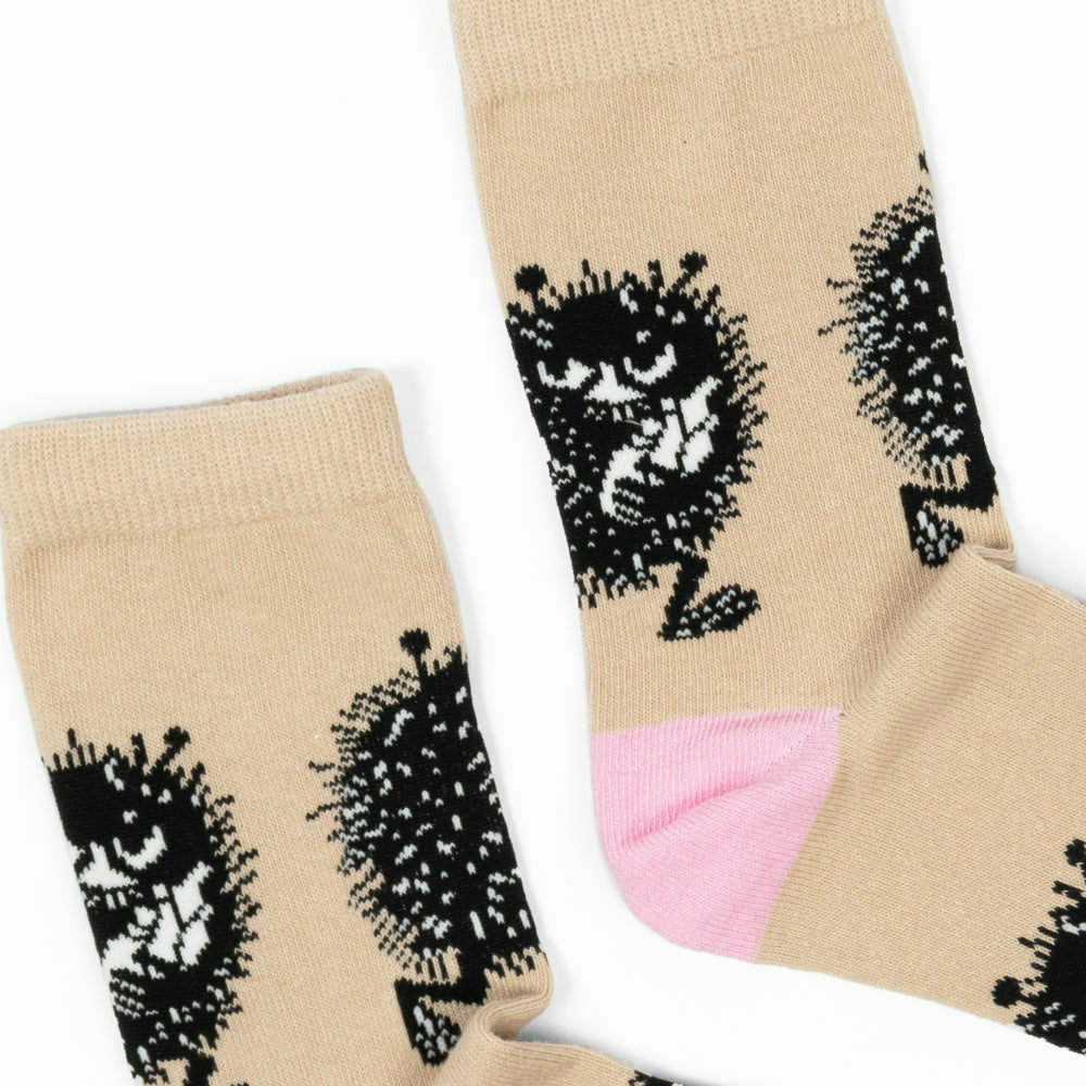 Stinky Getaway Socks 36-42 Beige - The Official Moomin Shop