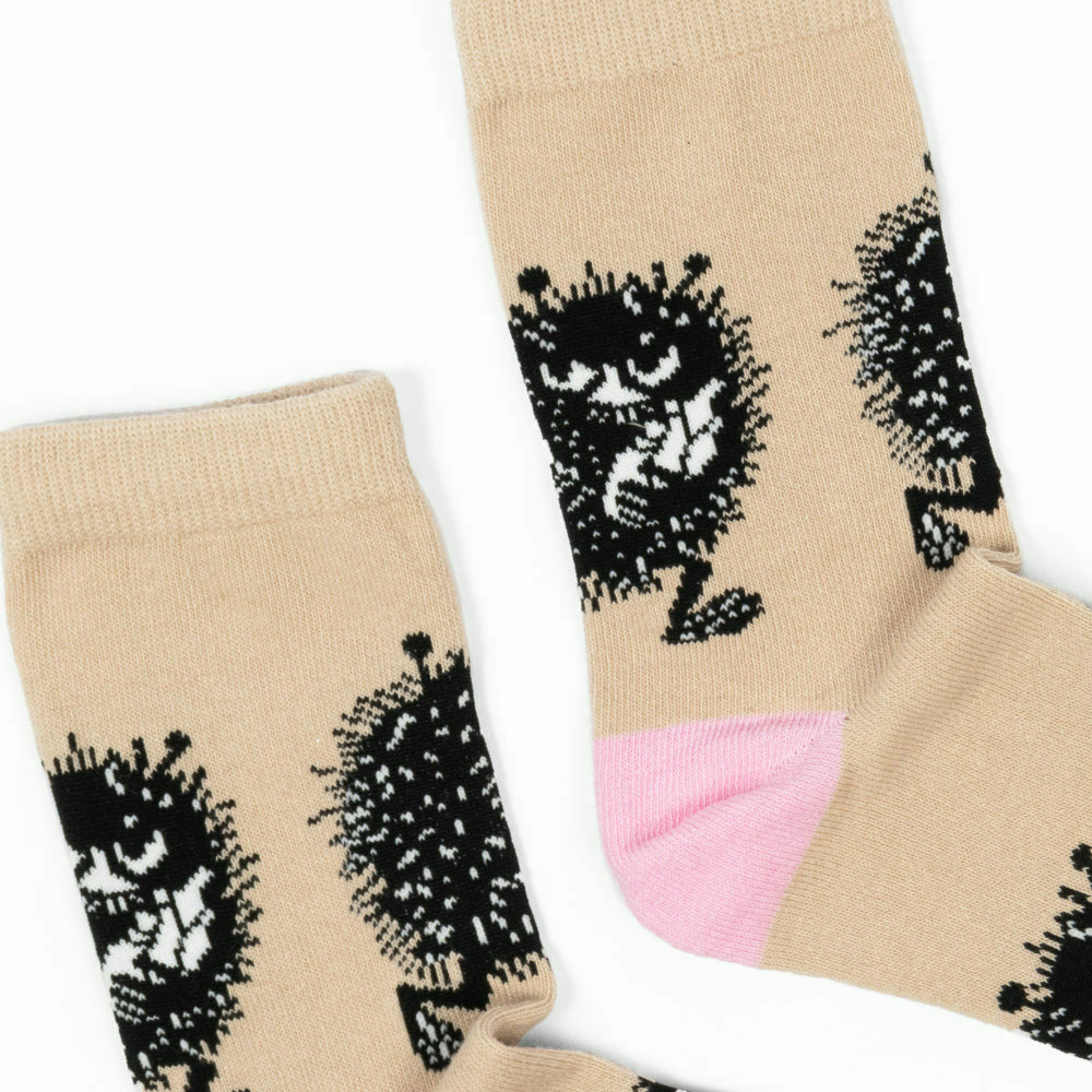 Stinky Getaway Socks Beige 36-42 - Nordicbuddies - The Official Moomin Shop