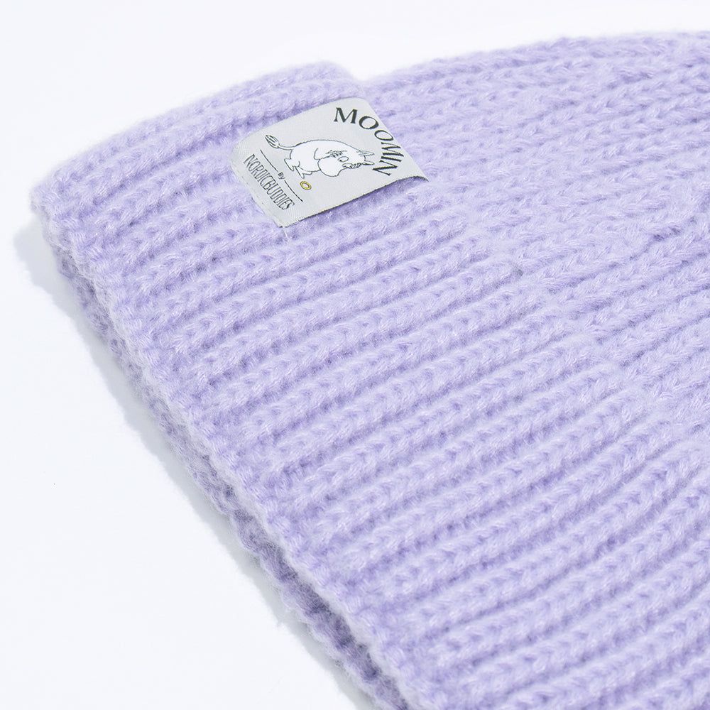Moomintroll Lilac Thick Winter Beanie - Nordicbuddies - The Official Moomin Shop