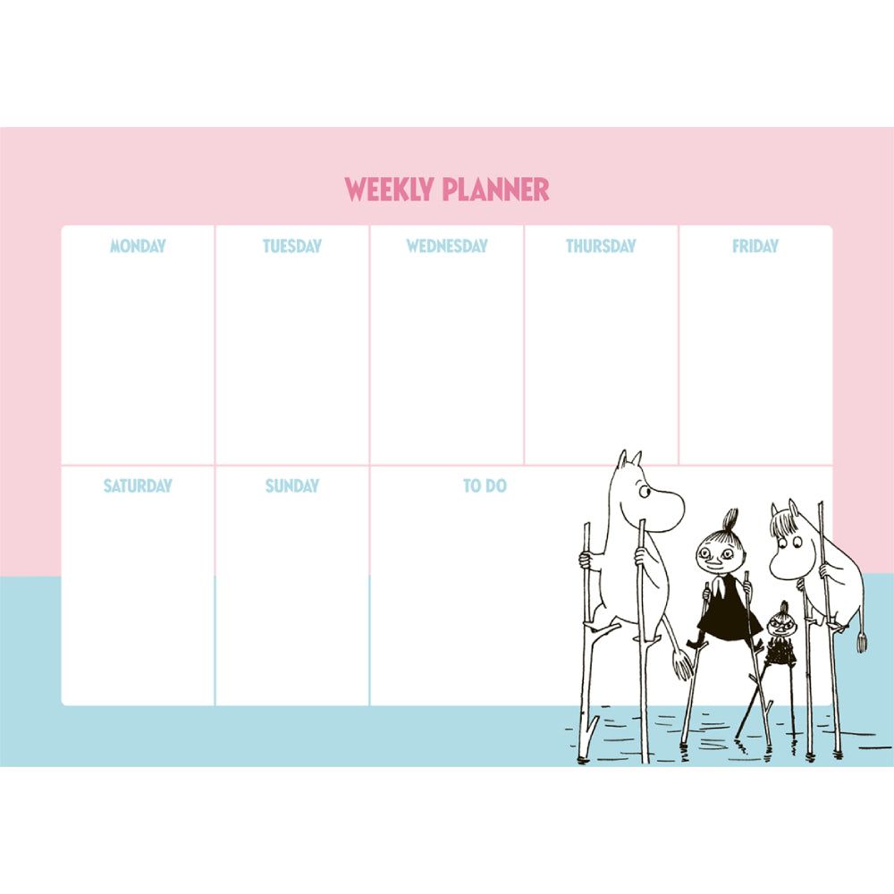 Moomin Flood Weekly Planner - Putinki - The Official Moomin Shop