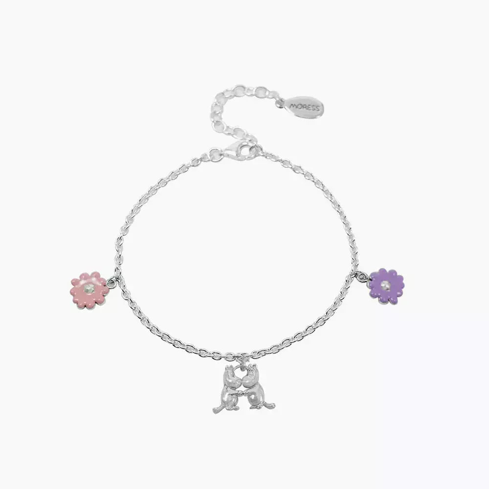 Personalised Child's Silver Expanding Bracelet | The Gift Experience