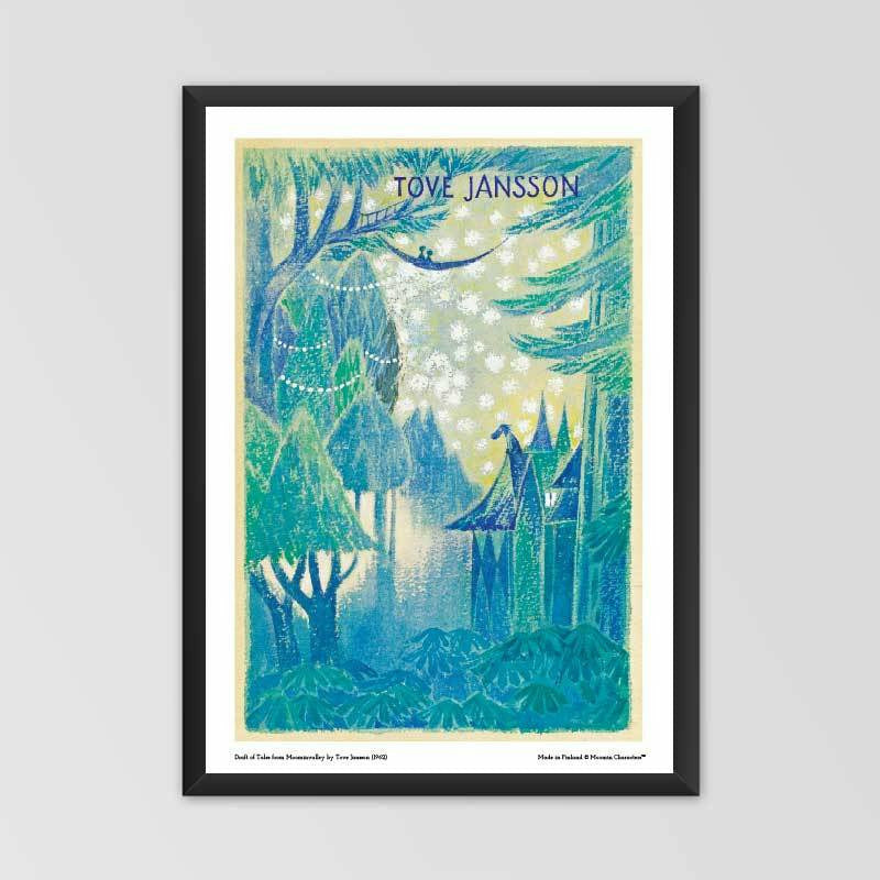 Moomin poster - Draft of Tales from Moominvalley 70 x 50 cm - The Official Moomin Shop