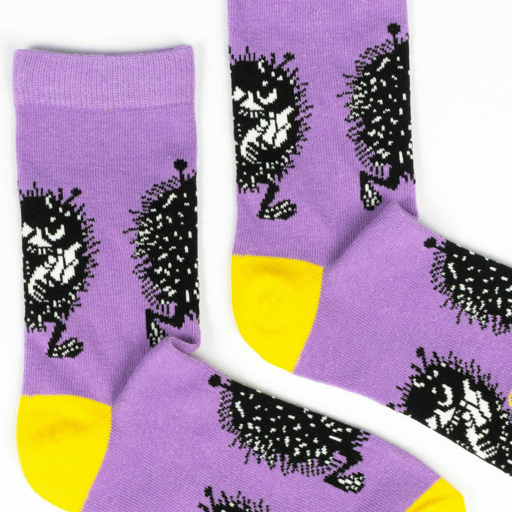 Stinky Getaway Socks Purple 36-42 - Nordicbuddies - The Official Moomin Shop