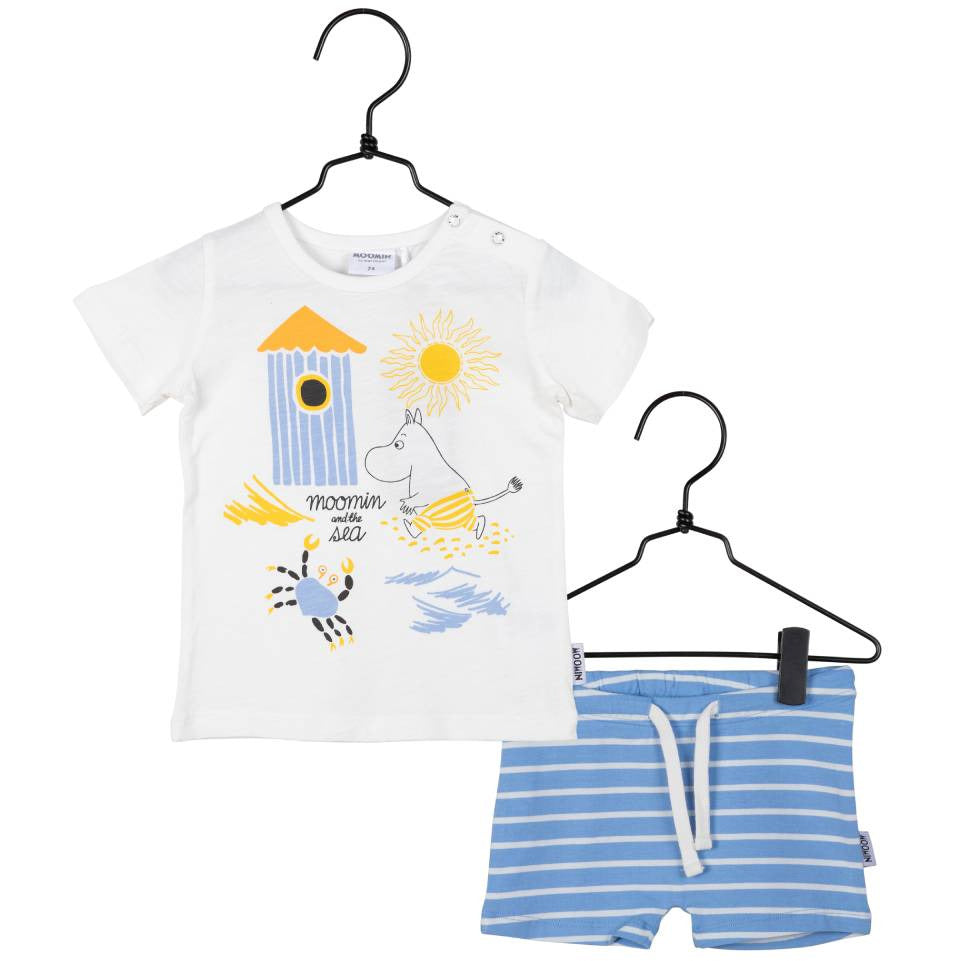 Moomin Shorts Set Stripes Babies - Martinex - The Official Moomin Shop