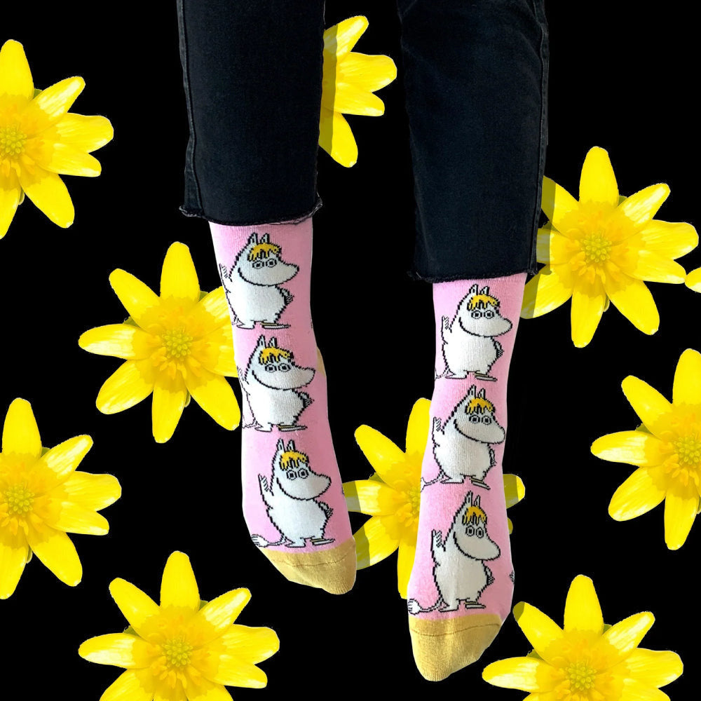 Snorkmaiden Idea Socks Pink 36-42 - The Official Moomin Shop
