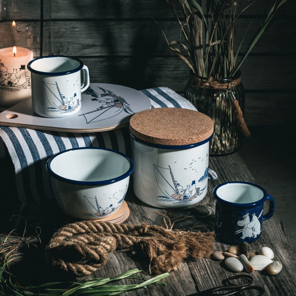 Moomin Sailors Mug 3,7dl White - The Official Moomin Shop