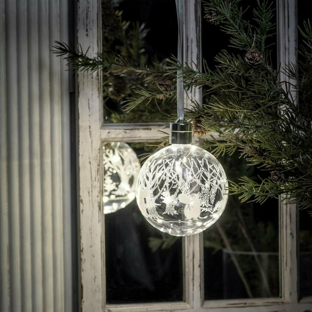 Moomin LED In the Woods Decoration Ball - Muurla - The Official Moomin Shop