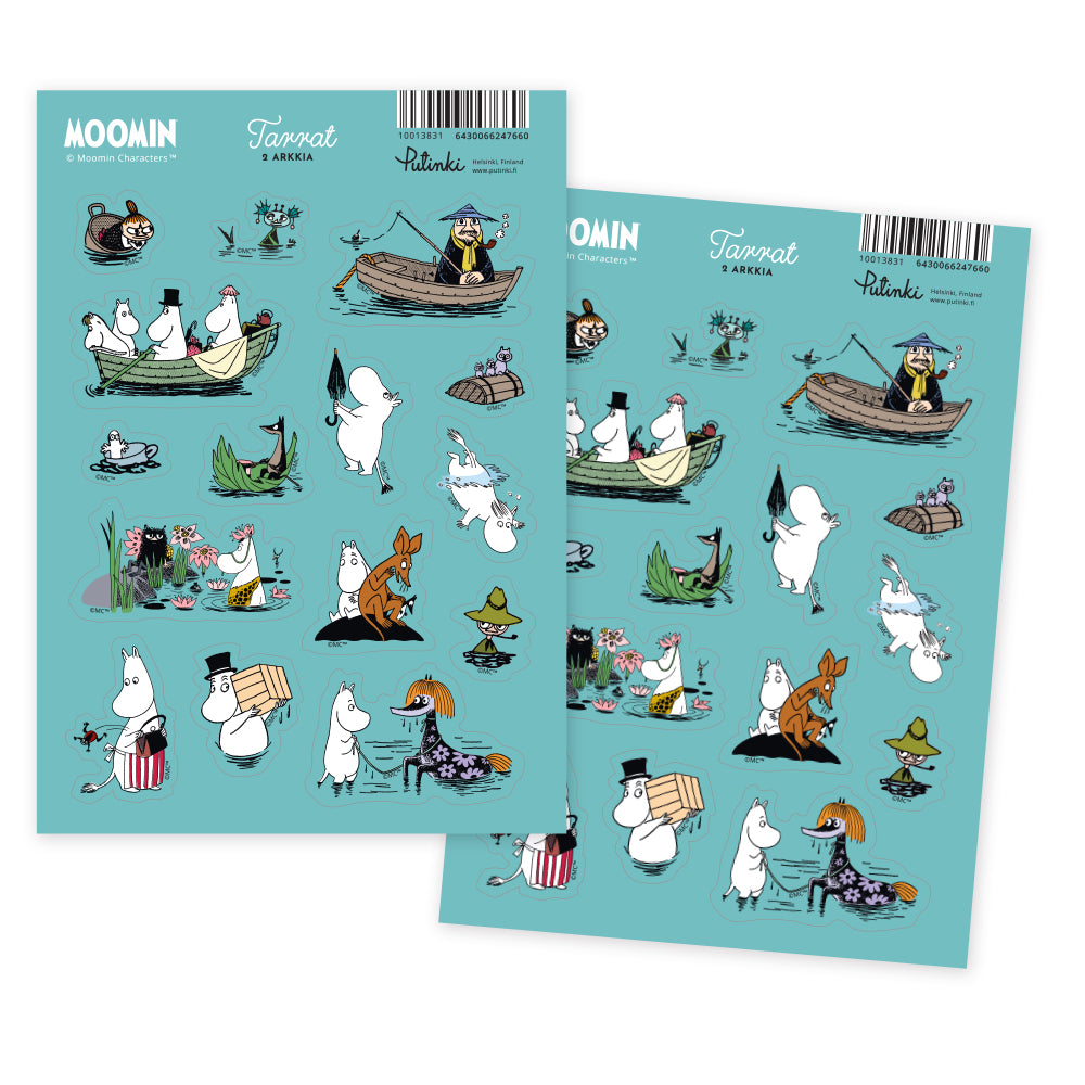 Moomin Flood Sticker Set - Putinki - The Official Moomin Shop