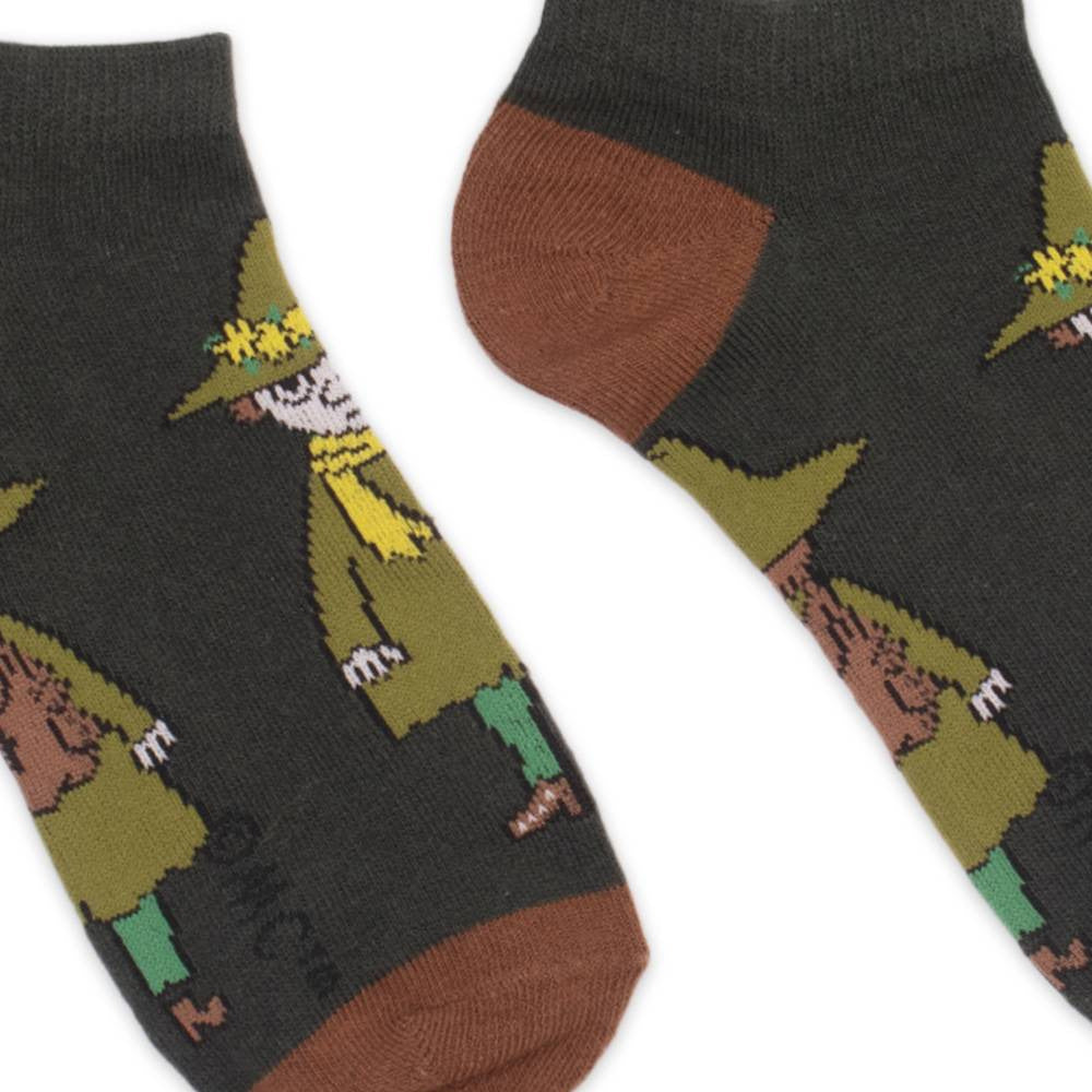 Snufkin Ankle Socks Green 40-45 - Nordicbuddies - The Official Moomin Shop