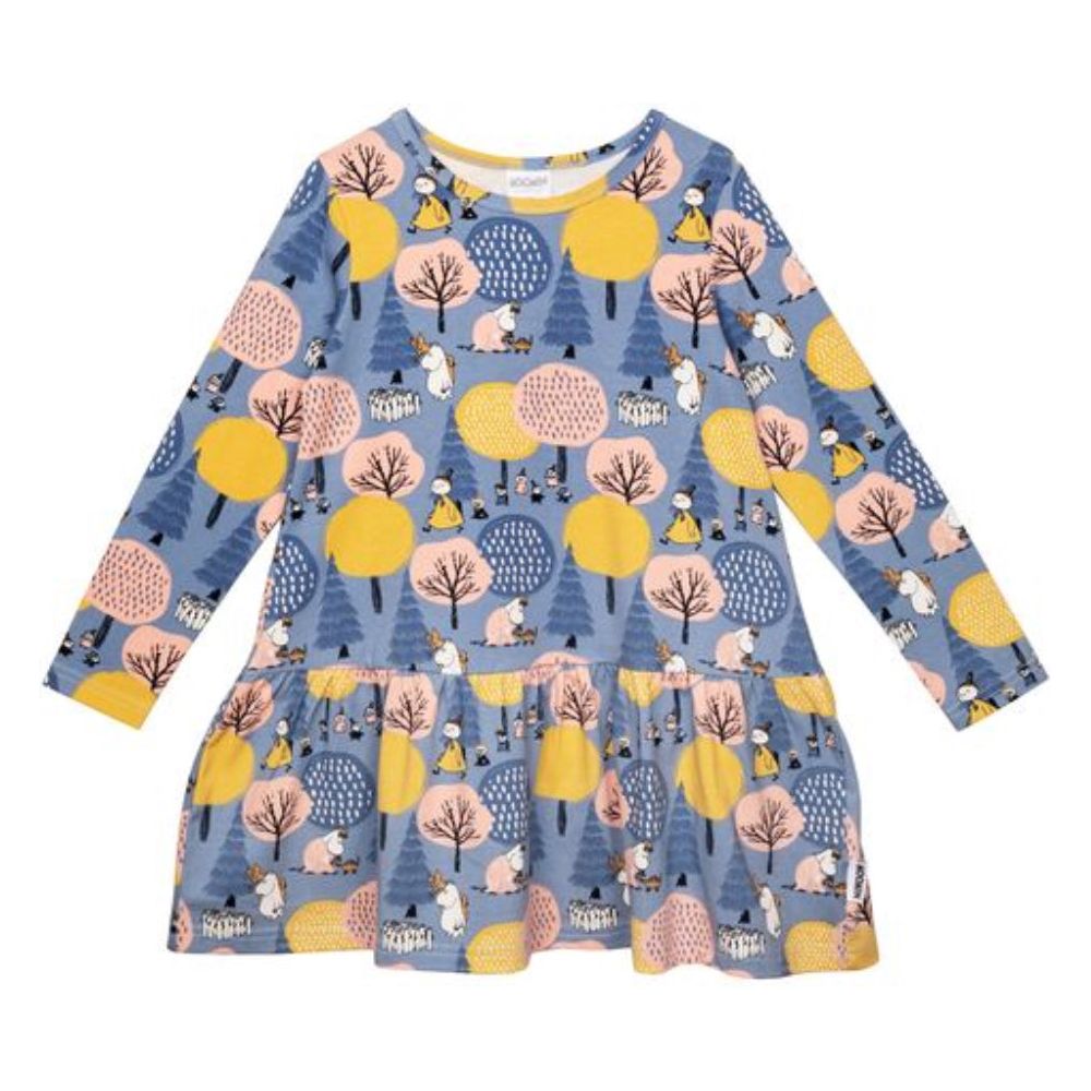 Moomin Shade Kids Dress Blue - Martinex - The Official Moomin Shop