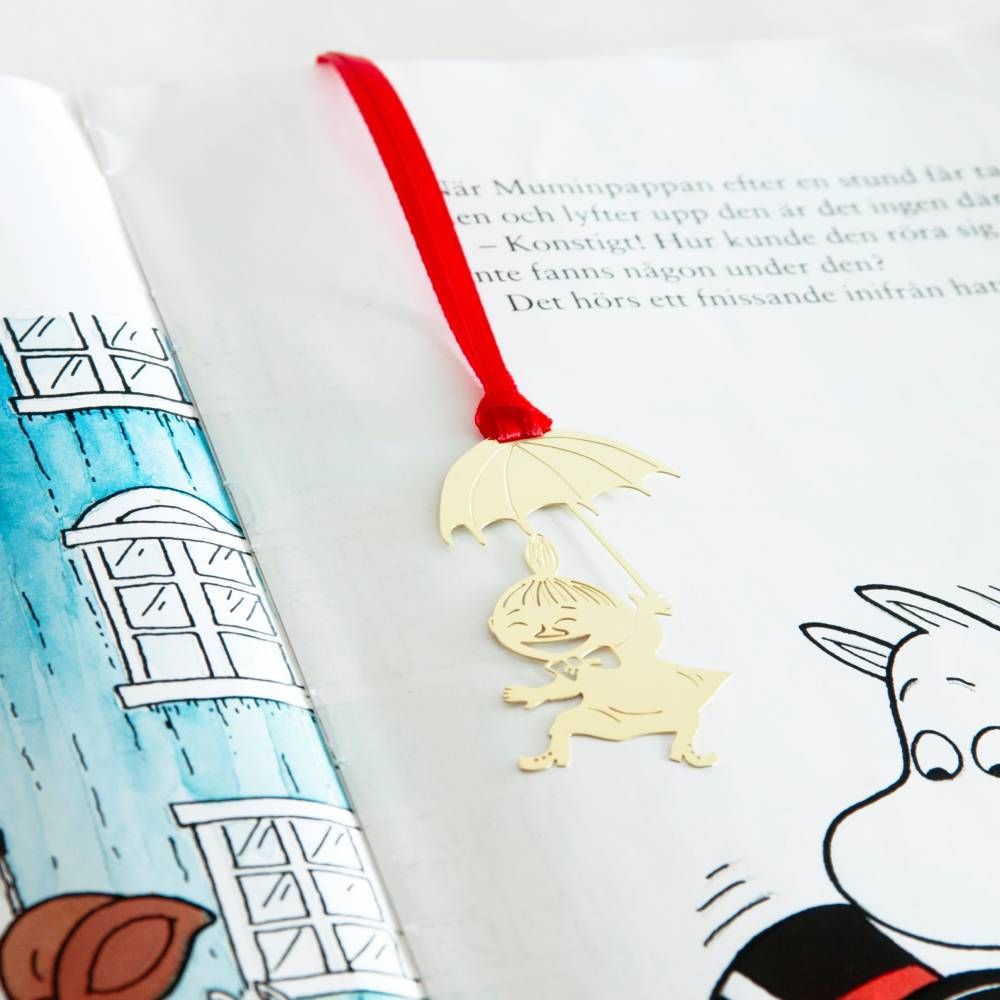 Little My Gold Bookmark - Pluto Produkter - The Official Moomin Shop