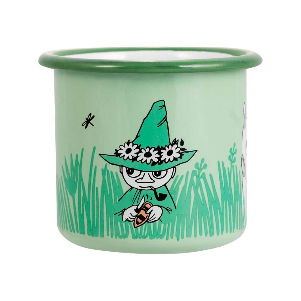 Moomin Friends Mug 2,5dl Green - Muurla - The Official Moomin Shop