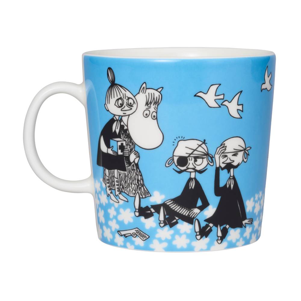 Moomin Peace Mug 0,4L Blue - The Official Moomin Shop