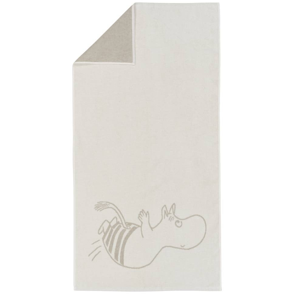 Moomintroll Bath Towel 70x140cm White - Moomin Arabia - The Official Moomin Shop