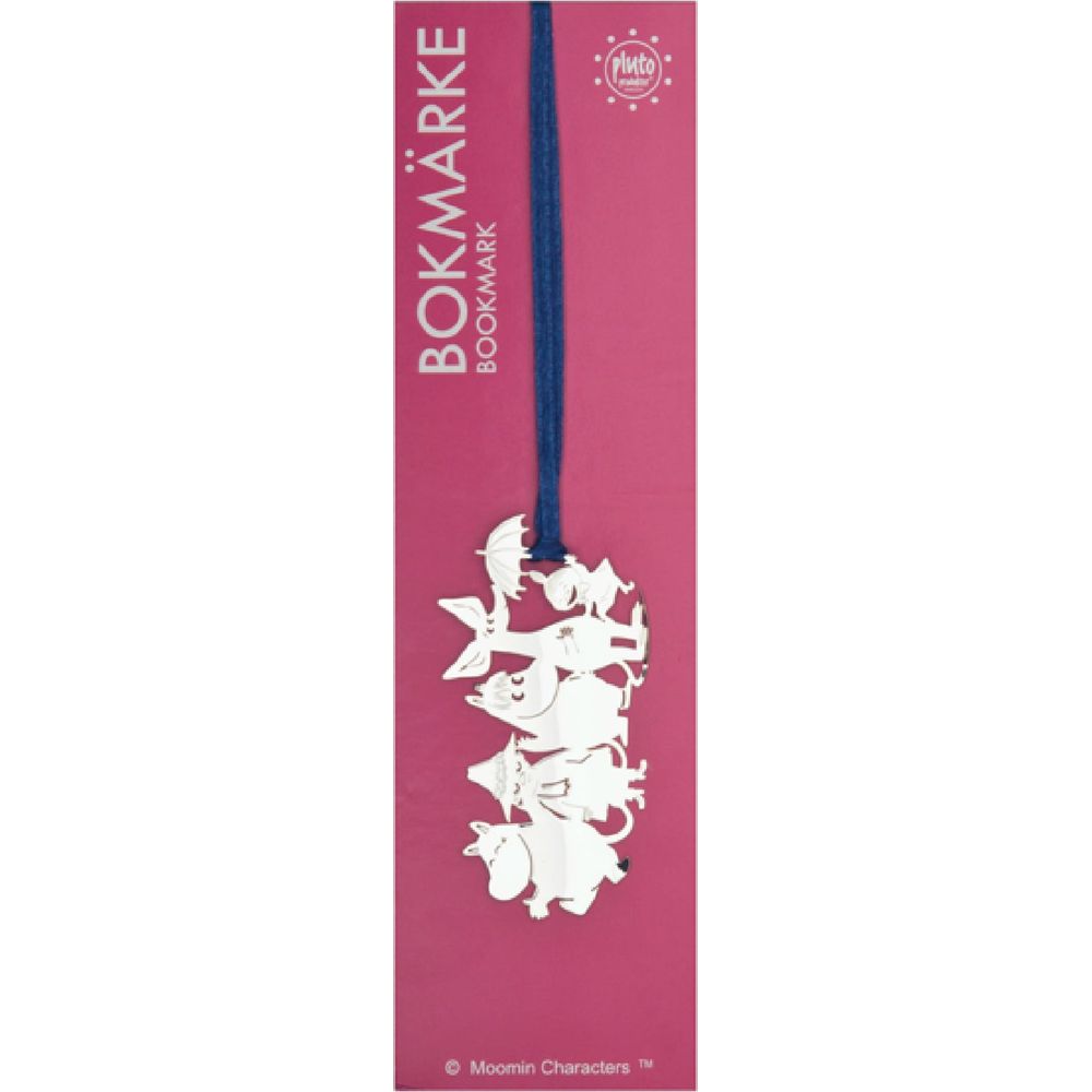 Moomin Friends Bookmark Silver - The Official Moomin Shop