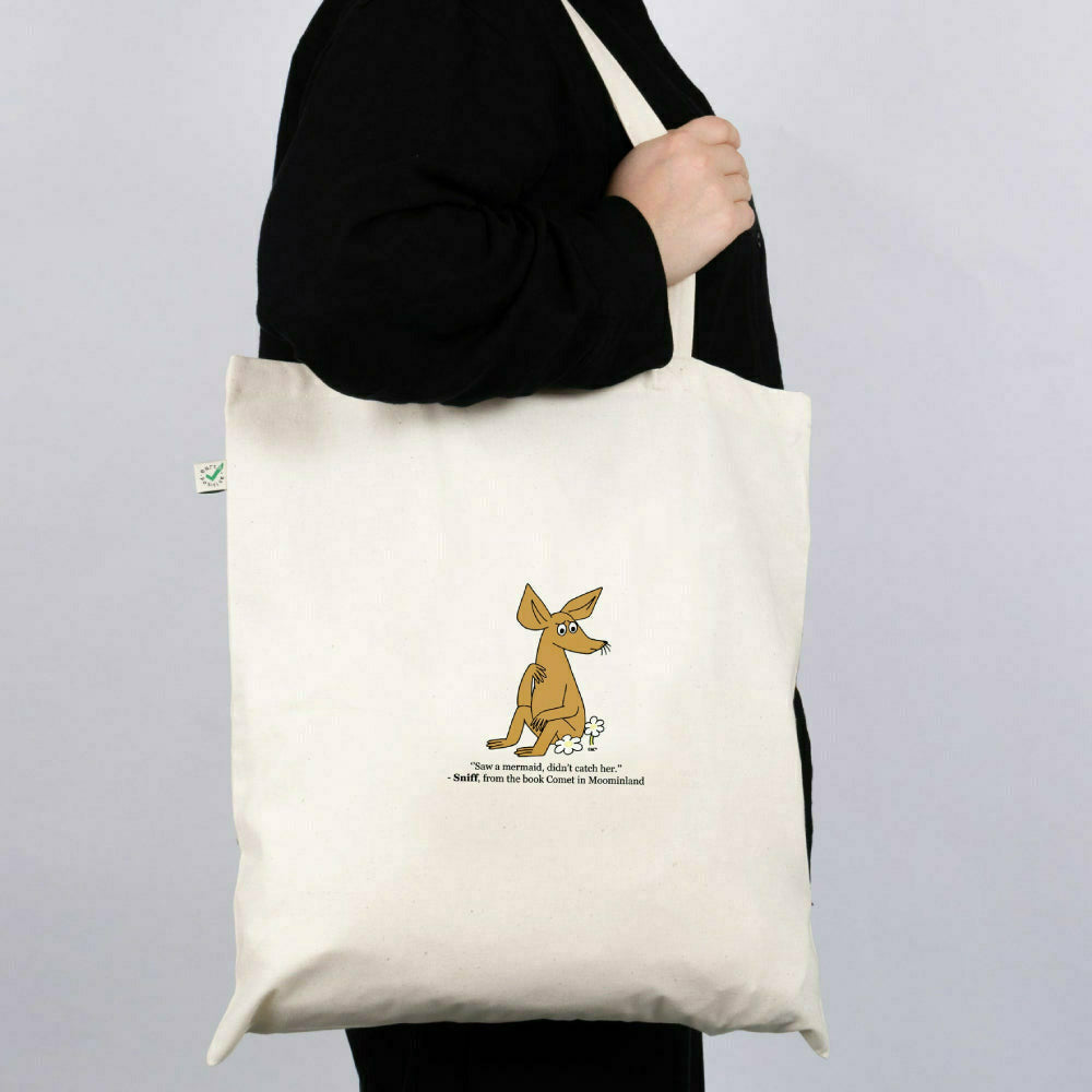 Organic Tote Bag Sniff - Nordicbuddies - The Official Moomin Shop