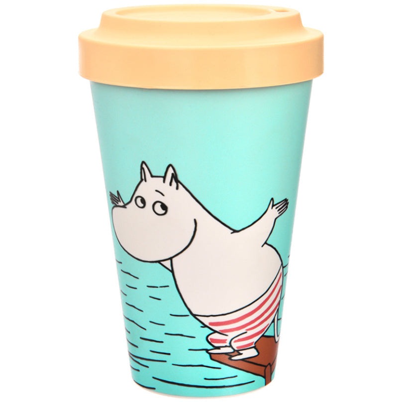 Take away Mug Moomintroll Swimming - Nordicbuddies - The Official Moomin Shop
