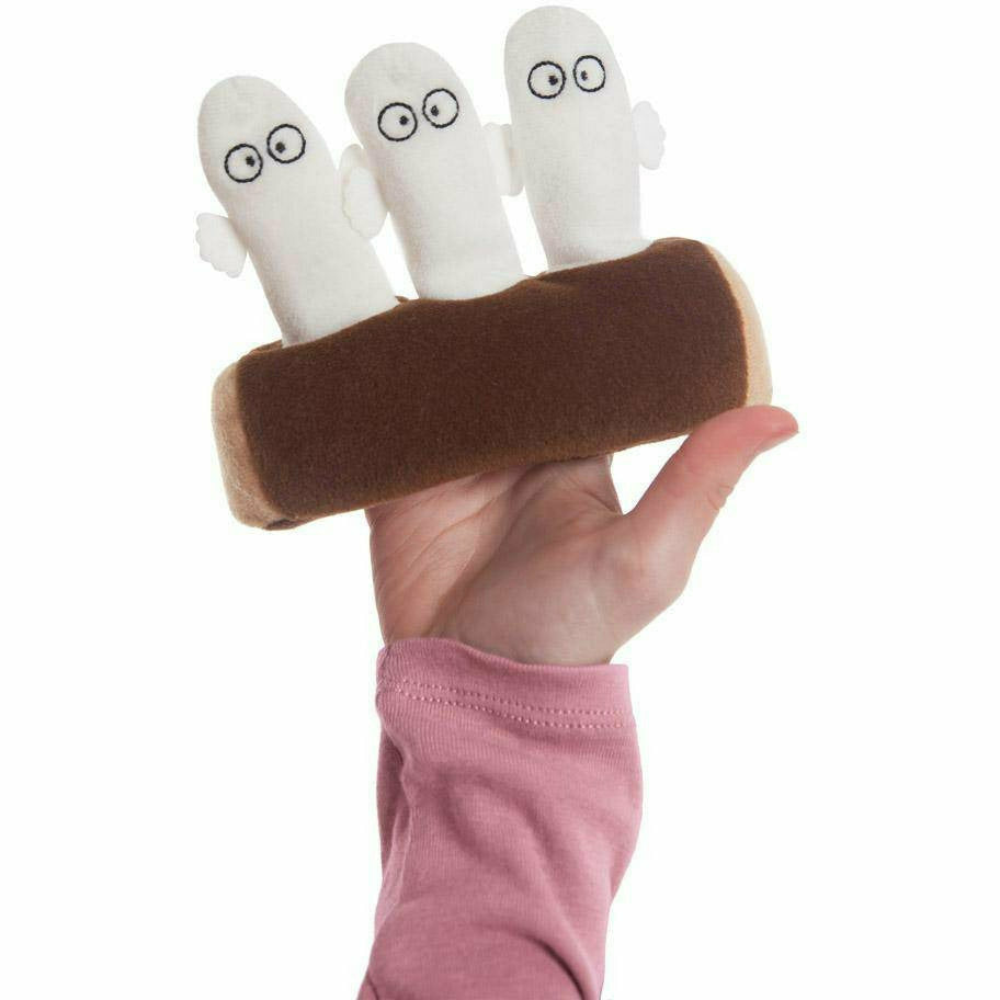 Hattifatteners Log Finger Puppets - Aurora World - The Official Moomin Shop