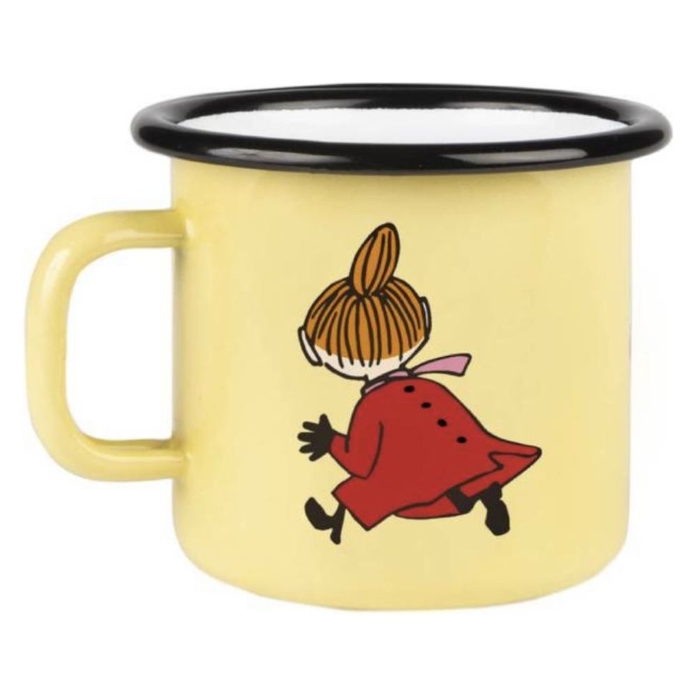 Little My Retro Mug 2,5dl Yellow - The Official Moomin Shop