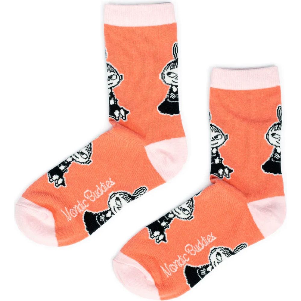 Moomin Socks Little My Red / Pink - Nordicbuddies - The Official Moomin Shop