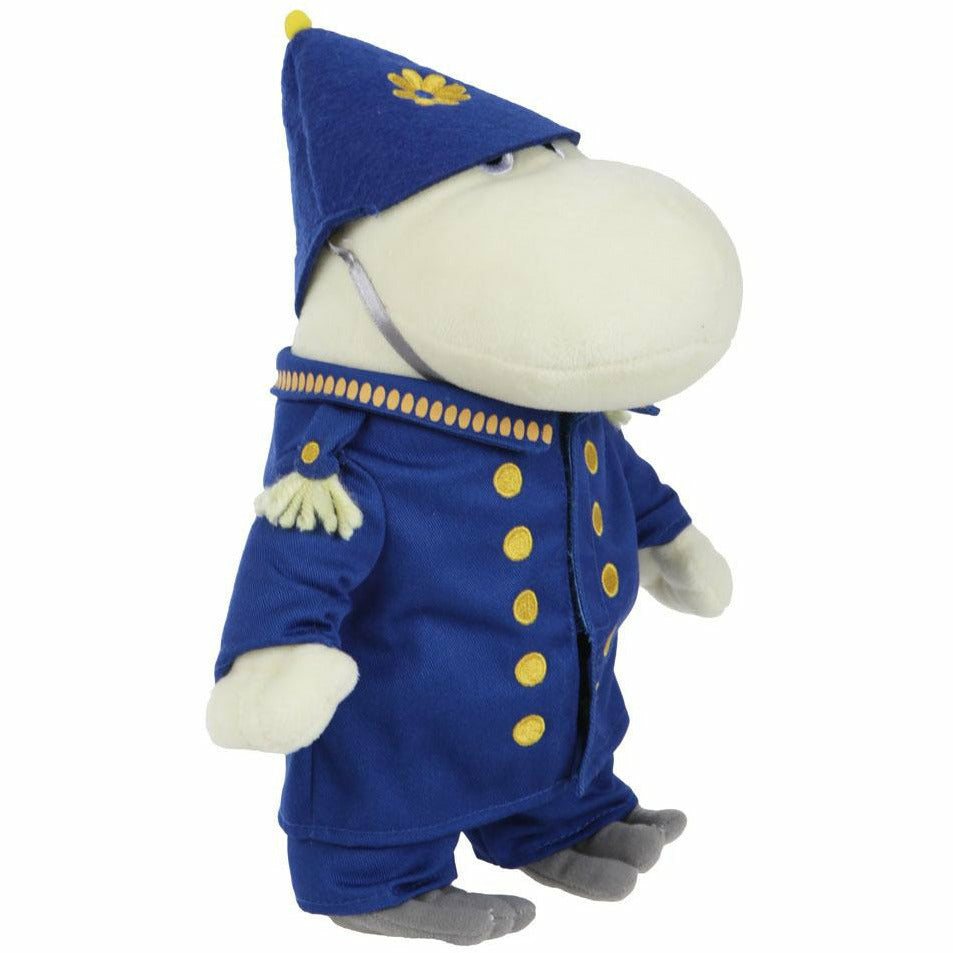 Police Hemulen 23 cm Plush Toy - Martinex - The Official Moomin Shop