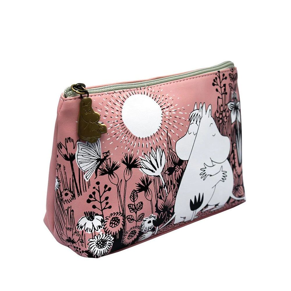 Moomin Love Make-up Bag Pink - The Official Moomin Shop