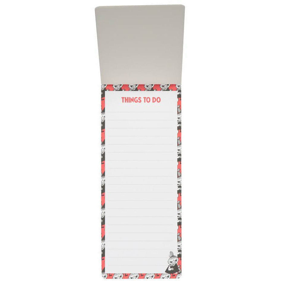 Moomin Pop Art TO-DO Pad Red - Anglo-Nordic - The Official Moomin Shop