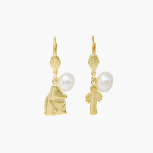 The Groke and Hattifatteners Drop Earrings - Moress Charms - The ...