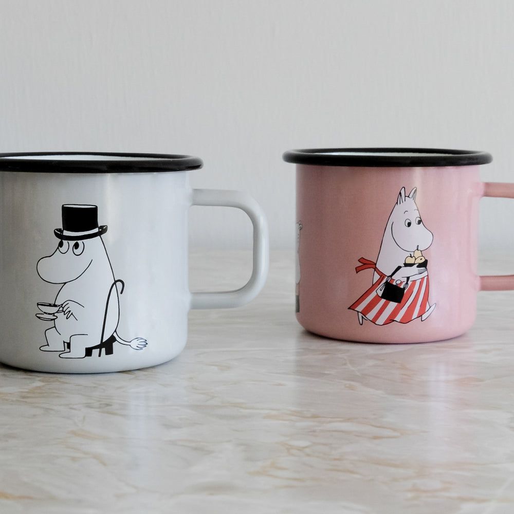 Moominmamma Retro Mug 3,7dl Pink - The Official Moomin Shop