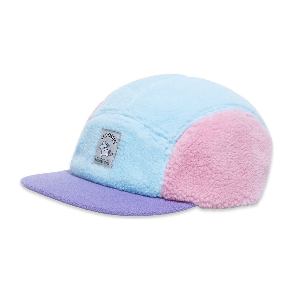 Moomintroll Fleece Cap Blue/Pink - Nordicbuddies - The Official Moomin Shop