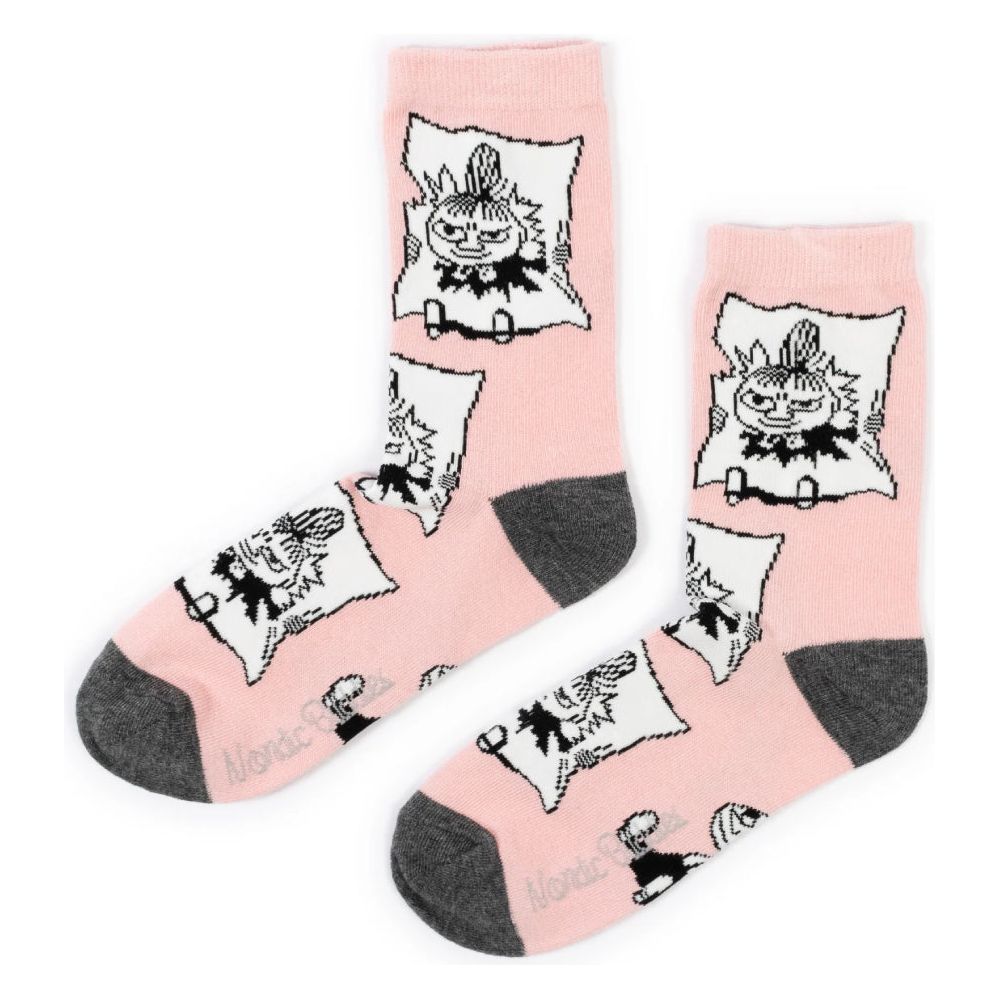 Little My Pranks Socks 36-42 Pink - The Official Moomin Shop