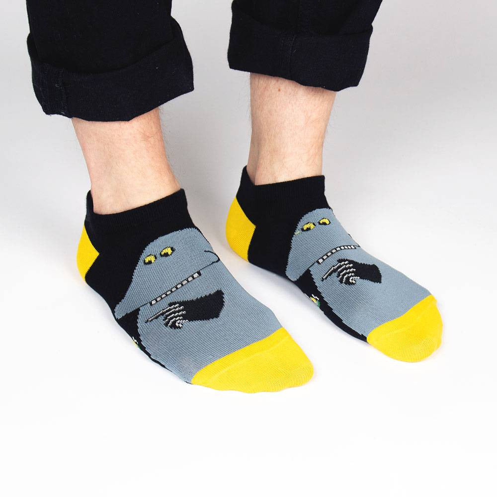 The Groke Ankle Socks Black 40-45 - Nordicbuddies - The Official Moomin Shop