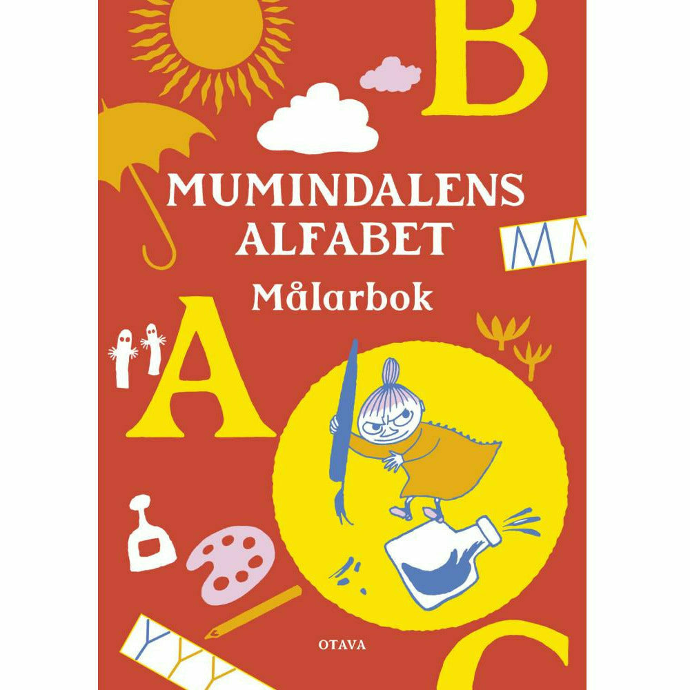 Mumindalens Alfabet Målarbok - Otava - The Official Moomin Shop