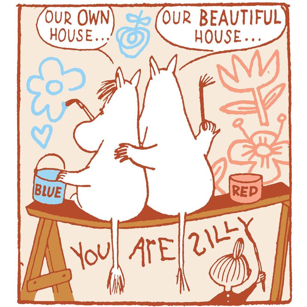 Greeting Card Our Own House - The Official Moomin Shop