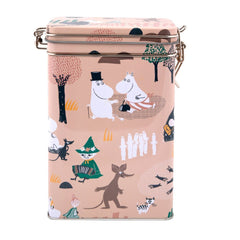 Moomin Forest Walk Coffee Tin Pink - Martinex - The Official 